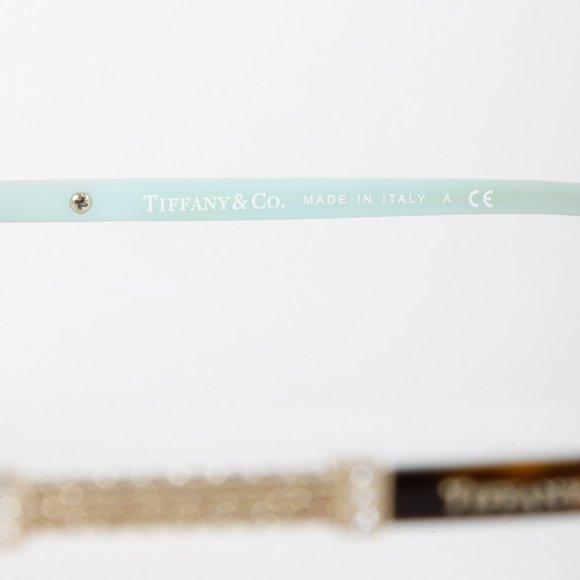 Tiffany & Co. Gold Aviator Sunglasses - Picture 4 of 9